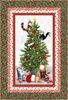 Meowy Christmas Whiskers and Ribbons Free Quilt Pattern