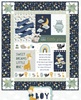 It's A Boy (Navy) Free Quilt Pattern