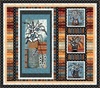 P&B Textiles Still Life Blooms Whole Cloth Quilt Panel