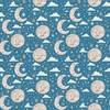 Riley Blake Designs Baby Boy Flannel Moon And Stars Cobalt