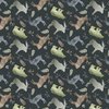 P&B Textiles Lodge Life Animal Toss Dark Slate Blue