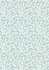 Lewis and Irene Fabrics Honey Sweet Cow Parsley Blue