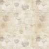 Clothworks Harmony Birds Dark Butter