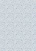 Lewis and Irene Fabrics A Winter's Moon Twinkling Stars Light Silver with Pearl