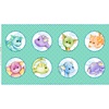 In The Beginning Fabrics Dragon Friends Circle Panel Multi