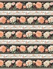 Wilmington Prints Peach Whispers Border Stripe