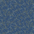 P&B Textiles Joyful Pine Branch Vines Blue