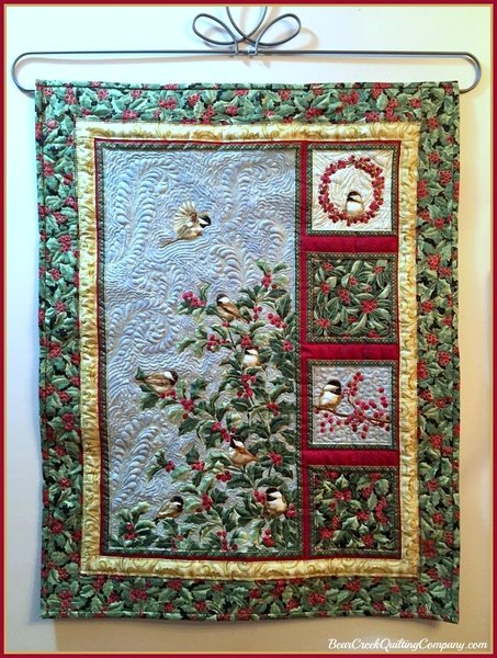 Chickadees and Berries Christmas Gift Trio Tutorial