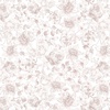 Michael Miller Fabrics Rosy Etchings Bright White