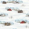 Riley Blake Designs Winter Barn Quilts Main Parchment