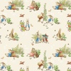 Riley Blake Designs Peter Rabbit and Benjamin Bunny Main Cream
