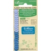 Clover Flower Head Pins - BLUE