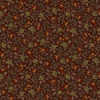 Marcus Fabrics Ginger Grove Rosettes Brown