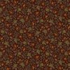 Marcus Fabrics Ginger Grove Rosettes Brown
