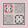 Boho Blooms Free Quilt Pattern