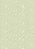 Lewis and Irene Fabrics Joys of Spring Flowerets Pale Sage Green