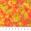Northcott Banyan Batiks Island Vibes 2 Shells Wild Orange