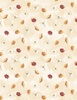 Wilmington Prints Harvest Blooms Flowers Toss Cream