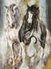 Northcott Pedigree Panel White/Multi
