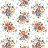 Windham Fabrics Forget Me Not Gathered Bunches White