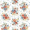Windham Fabrics Forget Me Not Gathered Bunches White