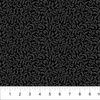 Northcott Bloom Scroll Black