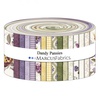 Dandy Pansies Strip Roll by Marcus Fabrics