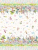 P&B Textiles Whiskerville Street Scene Double Border