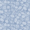 Wilmington Prints Hydrangea Mist Toile Blue