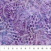 Northcott Banyan Batiks Color Me Banyan Botanical Leaves and Dots Plum