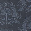 Moda Family Tree Damask Night Sky