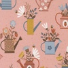 Moda Blossoms and Blooms Watering Cans Petal