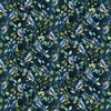 Henry Glass Awakenings Blue Bird Toss Blue