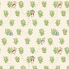 Riley Blake Designs Peter Rabbit and Benjamin Bunny Lettuce Patch Cream