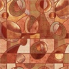 Windham Fabrics Flora and Form Orbit Terracotta