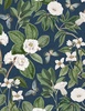Wilmington Prints Garden Grace Botanical All Over Navy