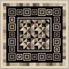 Circa Onyx Swirling Steps Cabin Free Quilt Pattern