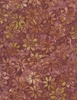 Wilmington Prints Oasis Batik Small Florals Burgundy