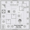 Creative Grids Curvy Log Cabin Trim Tool 8 Inch Finished Blocks