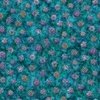 QT Fabrics Radiant Reflections Stained Glass Stars Teal