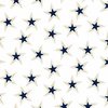 Andover Fabrics Stars and Stripes Tossed Stars Cream