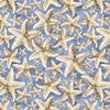 Blank Quilting Ocean Oasis Starfish Medium Blue