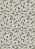 Lewis and Irene Fabrics Wide Widths 108 Inch Wide Backing Fabric All Over Thistle Cream