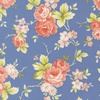 Moda Rosie Country Rose Blueberry