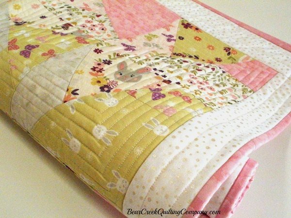 Bunny Garden Table Topper Tutorial