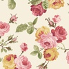 Andover Fabrics French Mill French Rose White