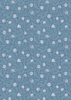 Lewis and Irene Fabrics A Winter's Moon Frosty Ice Mid Blue with Pearl