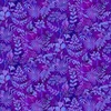 Henry Glass Down the Fairy Path Fern Silhouettes Purple