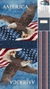 Northcott Stars and Stripes 13 Canvas Tote Bag Panel
