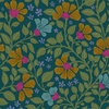 Andover Fabrics Lush Wild Garden Aegean